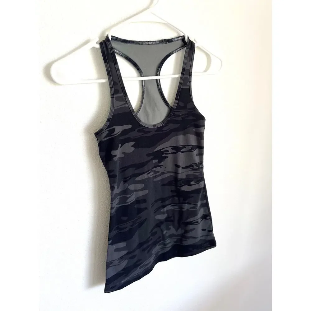 Lululemon Camo Tank Top Women's Size (Est) 4